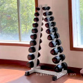 Yeni Design10 Çiftleri Dumbbell Stand Rafı Ağırlıklar